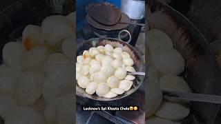 Lucknow’s Spl Khasta Chole|| Indian Street Food