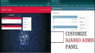Customize Django Admin Panel