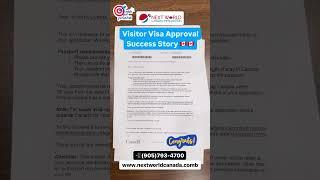 Canada Visa Approvals | Success Story | Visitor Visa | Work Permit Extension | Study Permit #canada