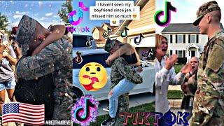 Most Famous Military Coming Home Tik tok  Compilation   La compilación militar mas famosa d 