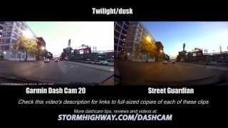 Dashcam comparison: Garmin Dash Cam 20 vs Street Guardian