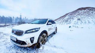 Kia Sorento PRIME 2020. ТАЩИТ НА ЛЕТЕ по снегу