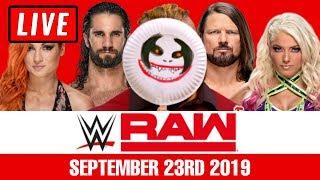 WWE RAW Live Stream September 23rd 2019 Watch Along - Full Show Live Reactions