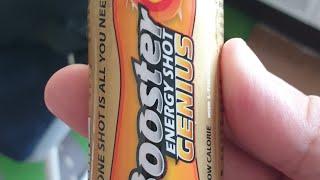 Booster c Energy shot genius taste test 