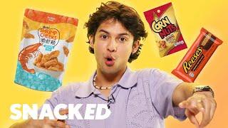 Cobra Kai's Xolo Maridueña Breaks Down His Favorite Snacks | Snacked