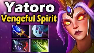 Яторо на Венге, Через Фаст Аганим! - Yatoro Vengeful Spirit 7.37 ДОТА 2