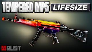 Rust MP5 Tempered Skin Life Size / Real Prop