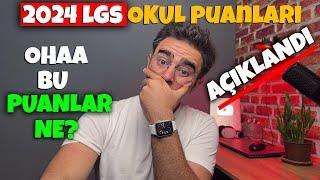 LGS 2024 | OHA BU PUANLAR NE LİSE PUANLARI AÇIKLANDI