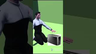 When you’re turning on a toaster