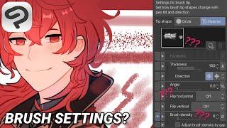 Guide to Clip Studio Paint Brush Settings