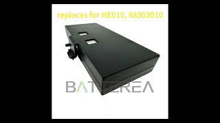 Battery  replacement for Hetronic GA, GL, GR-W, NI-MH, 9.6V,2000mAh, replaces HE010, 68303010