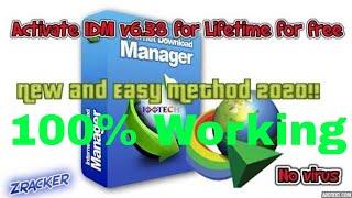 DOWNLOAD IDM 2020 LATEST VERSION FREE || how to download internet download manager with crack ||100%