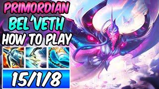 HOW TO PLAY BEL'VETH JUNGLE & CARRY | Best Build & Runes | Diamond Player Guide | League of Legends