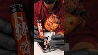 World's Hottest Sauce with Chicken  #shorts