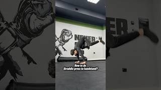 How to do straddle press to handstand? #calisthenics #fitness #workout #bodyweighttraining