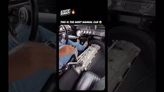 This is a real manual car