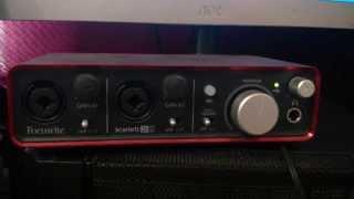 Focusrite scarlett 2i2 issue