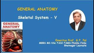 16. Skeletal System  - Part V (General Anatomy)