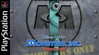 Disney’s Monsters Inc - Scream Team Full Game | Longplay Ps1