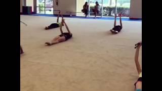 Rhythmic Gymnastics Предметная подготовка. Сбор в Майями по художественной гимнастике!! 