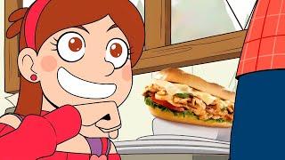 Mabel's lunch | Gravity Falls | Comic dub | 4K UHD