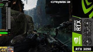 CRYSIS 3 Very High Settings 4K | RTX 3090 | Ryzen 3950X OC