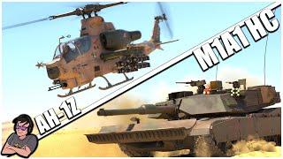 The "Forgotten" USMC Duo At Top Tier - M1A1 HC & AH-1Z - War Thunder