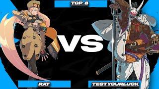 [GGST] Millia vs Nago (9moons Rat vs 9M Testyourluck) [Guilty Gear Strive] Tournament Match