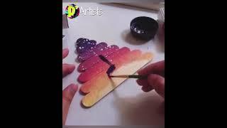  Pinturas con palitos de helado | @Dartist