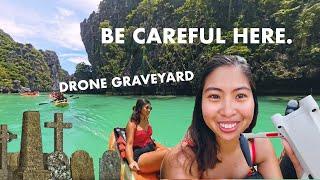 How I crashed my drone while island hopping in El Nido & Coron | HOW TO AVOID IT