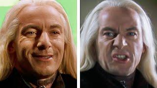 Lucius Malfoy Bloopers Vs. The Real Scene #shorts