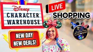 LIVE: SHOPPING DISNEY CHARACTER WAREHOUSE for New Merch