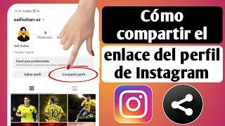 Cómo compartir el enlace del perfil de Instagram (2023) | Compartir enlace de perfil de Instagram