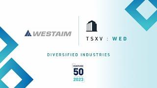 Westaim Corp. (TSXV:WED) | 2023 TSX Venture 50™