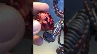 Assembling Bloody Mangle figure 🩸| FNAF clay art #shorts