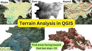 Terrain Analysis in QGIS: Slope and Aspect Analysis