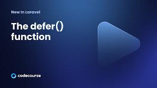 New in Laravel 11: The defer() function