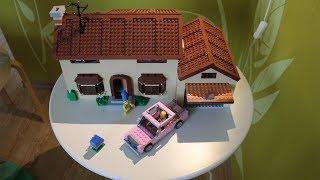 Сборка Дома Лего Симпсонов / LEGO The Simpsons House Building 71006