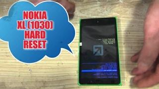 NOKIA XL(1030) как снять блокировку Hard reset форматирование