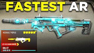 new FASTEST KILLING AR in MW3!  (Best BAL 27 Class Setup) - Modern Warfare 3 Warzone