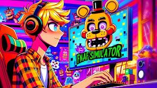 CONTROLANO OS ANIMATRONIC NO FNAF SIMULATOR KKKKKK