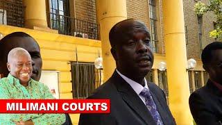 KIMEUMANA! Former DP Gachagua's Lawyer Danstan Omari moves to Court!