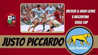 JUSTO PICCARDO PERFORMANCE AGAINST BRITISH AND IRISH LIONS #LIONS2025 #LOSPUMAS