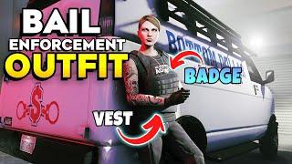 GTA 5 Online How to Unlock The Bottom Dollar Outfit (Bail Enforcement Vest & Badge) Full Guide