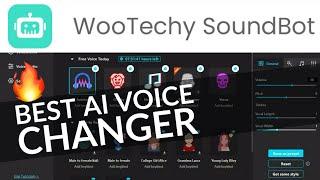 WooTechy Soundbot The Amazing AI Voice Changer