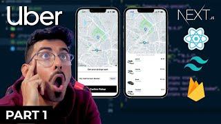   Uber Clone with Next JS, React JS, Tailwind CSS and Firebase (Part 1 of 3)