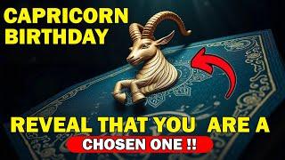 ‼️WARNING CAPRICORN‼️ Born on THESE DATES? You Are a CHOSEN ONE!