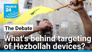 First pagers, now walkie-talkies: What's behind targeting of Hezbollah devices? • FRANCE 24