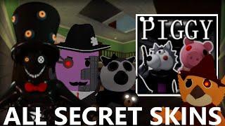 PIGGY HOW TO GET ALL SECRET SKINS (FREE)