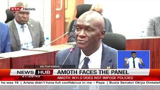 Dr Patrick Amoth vetted by panel over the appointment to serve DG